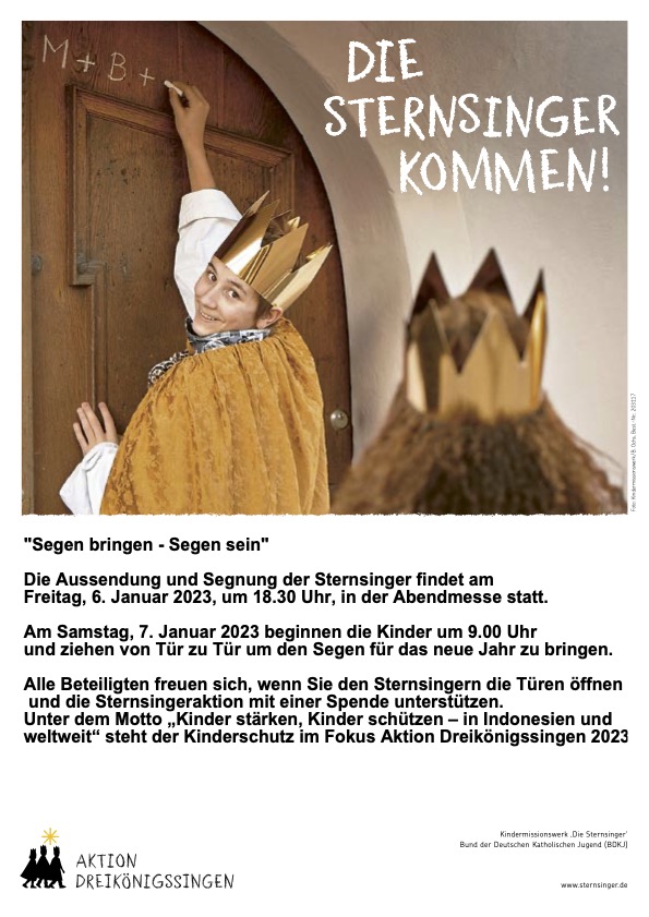 Die Sternsinger Kommen – AlfenWeb